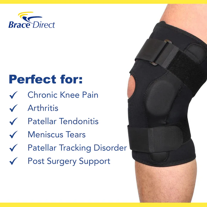 Hinged Knee Brace - Wrap Around